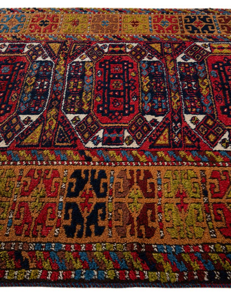 Detail image of  4' 7 x 8' 10  Hand Knotted Anatolian Wool Runner Rug