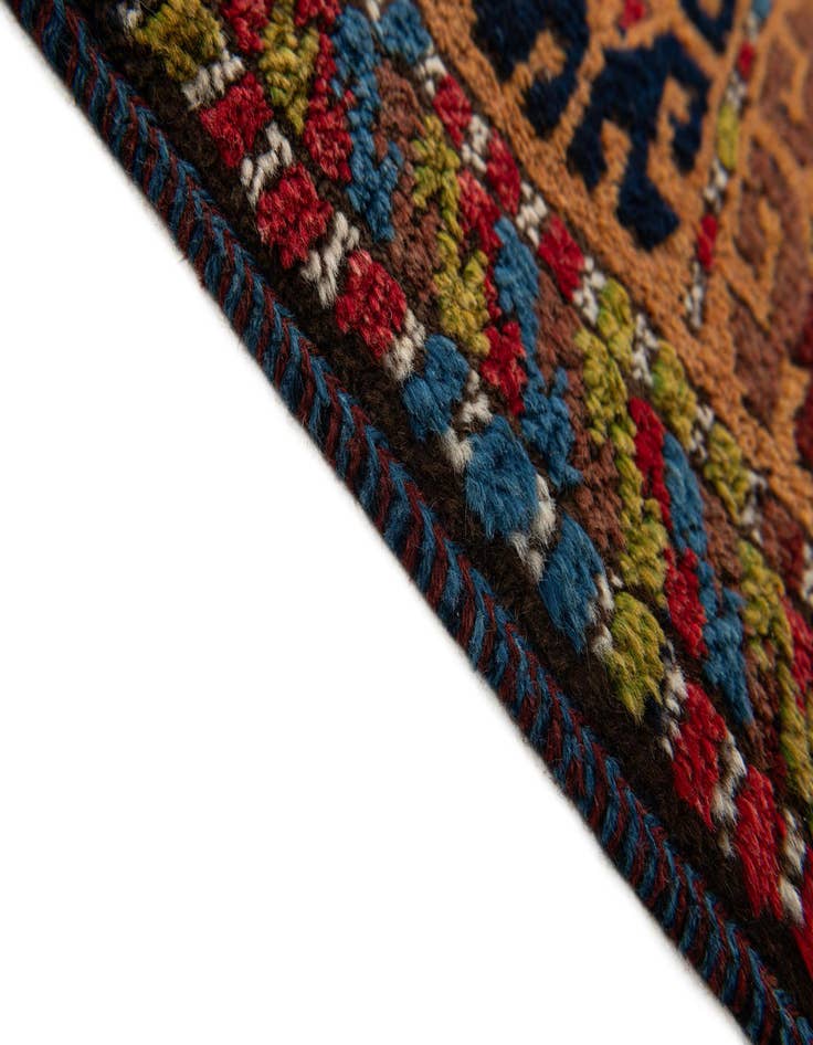 Detail image of  4' 7 x 8' 10  Hand Knotted Anatolian Wool Runner Rug