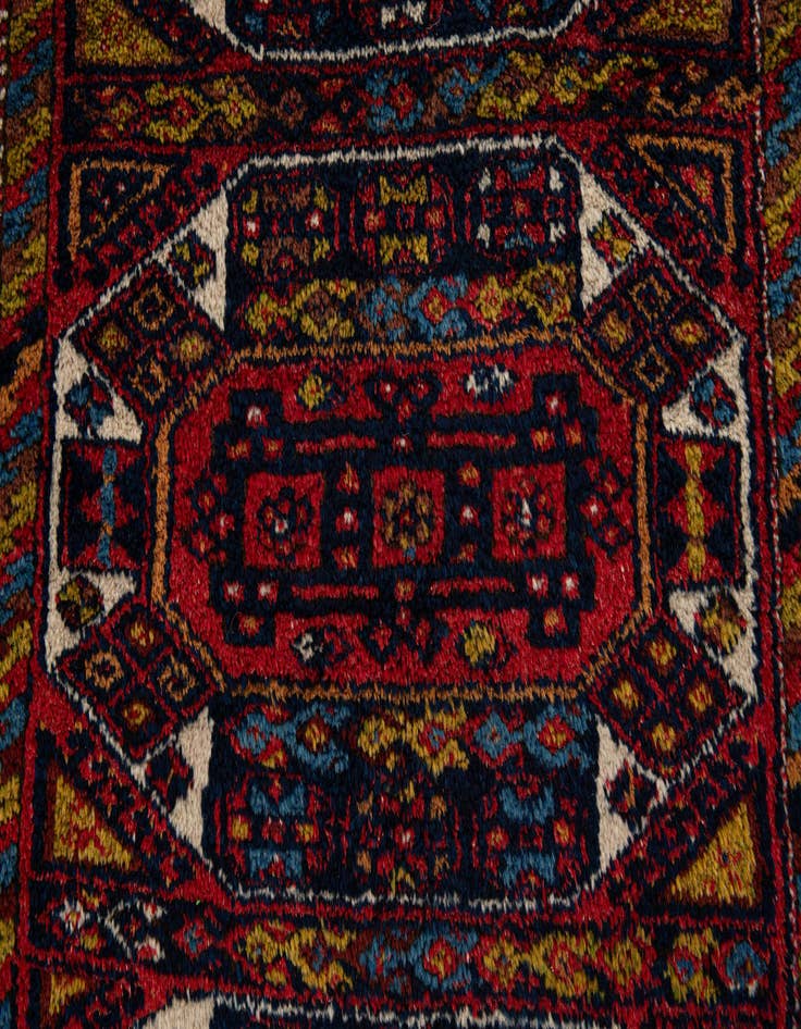Detail image of  4' 7 x 8' 10  Hand Knotted Anatolian Wool Runner Rug