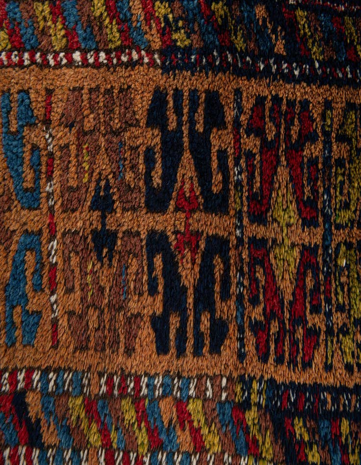 Detail image of  4' 7 x 8' 10  Hand Knotted Anatolian Wool Runner Rug
