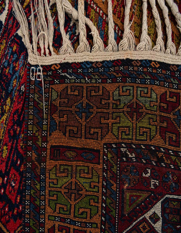 Detail image of  4' 7 x 8' 10  Hand Knotted Anatolian Wool Runner Rug