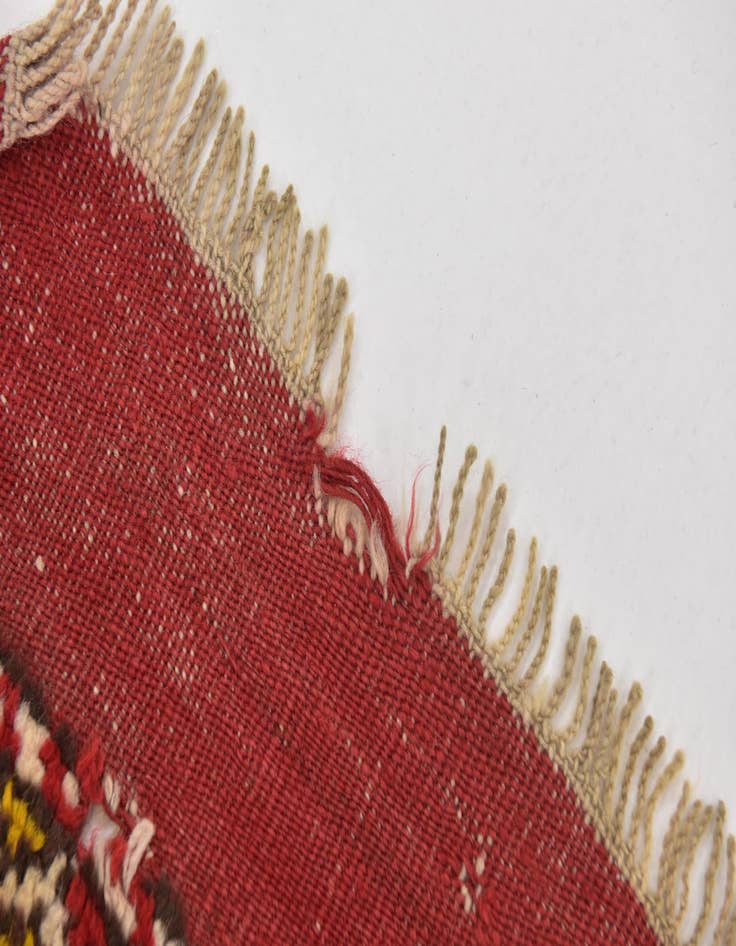 Detail image of  4' 7 x 7'  Hand Knotted Anatolian Oriental Wool Runner Rug