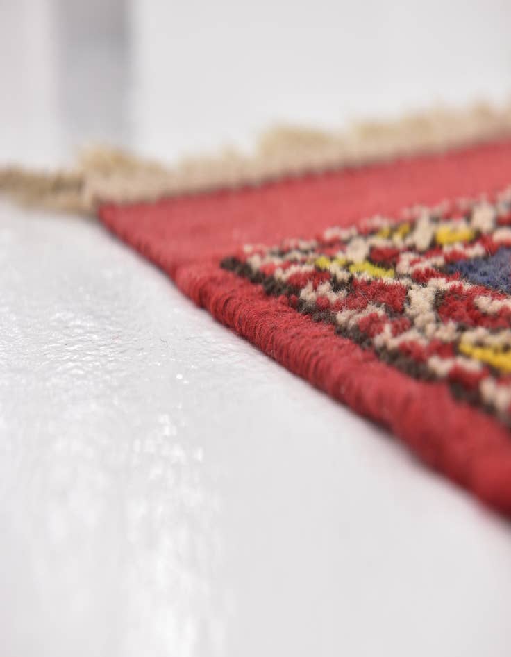 Detail image of  4' 7 x 7'  Hand Knotted Anatolian Oriental Wool Runner Rug