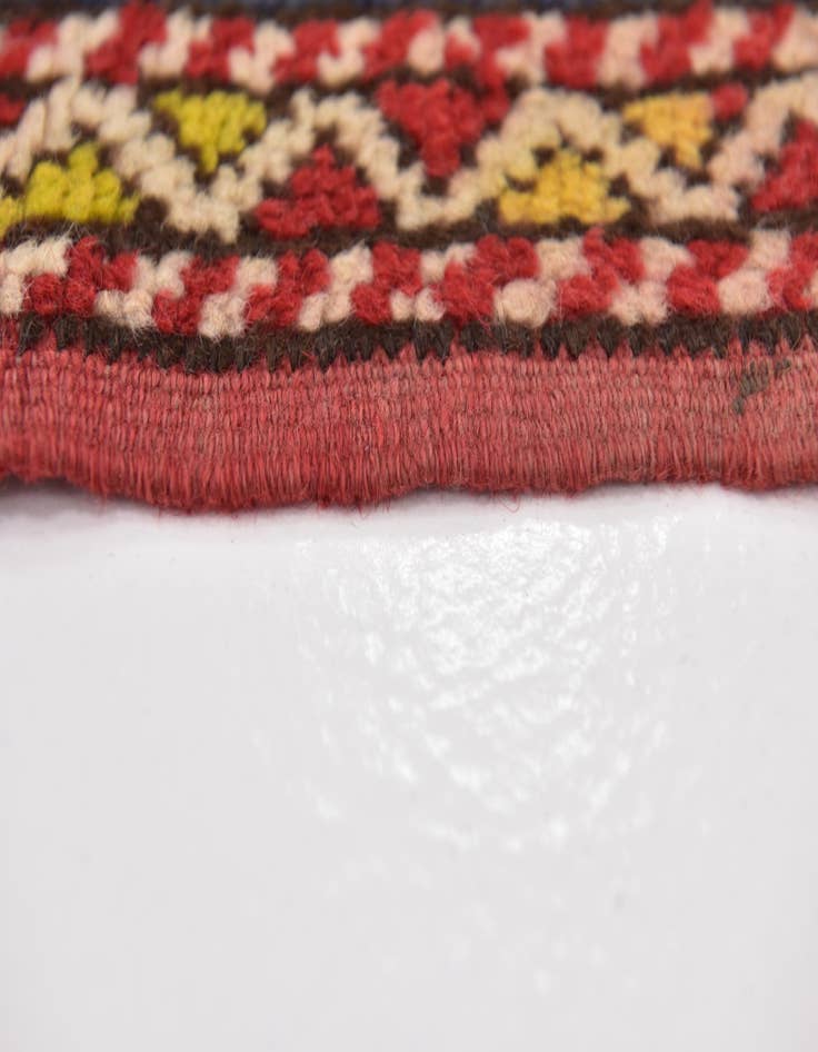 Detail image of  4' 7 x 7'  Hand Knotted Anatolian Oriental Wool Runner Rug