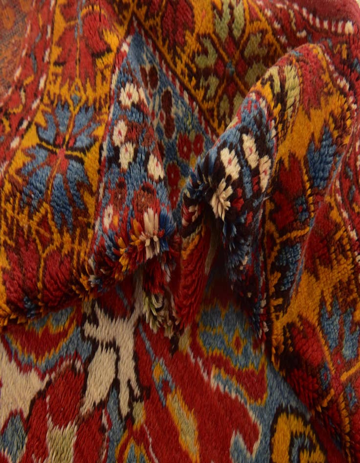 Detail image of  5' 5 x 12' 10  Hand Knotted Anatolian Wool Runner Rug