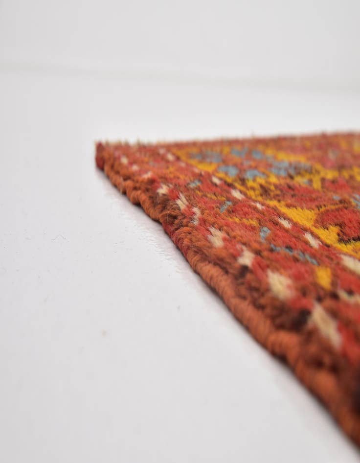 Detail image of  5' 5 x 12' 10  Hand Knotted Anatolian Wool Runner Rug