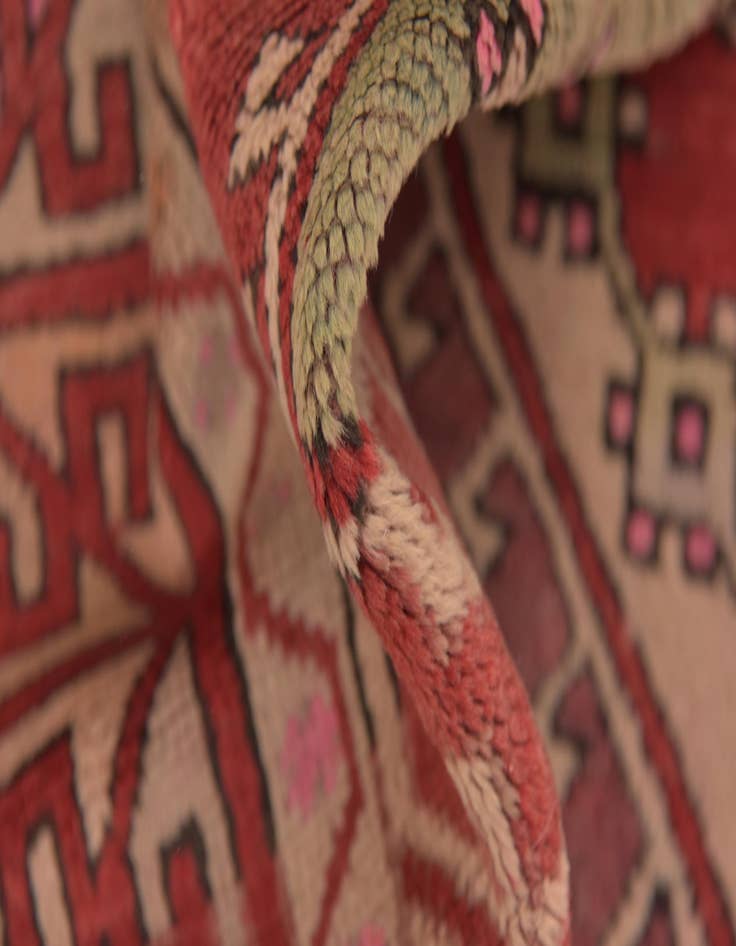 Detail image of  4' 6 x 7' 9  Hand Knotted Anatolian Oriental Wool Runner Rug