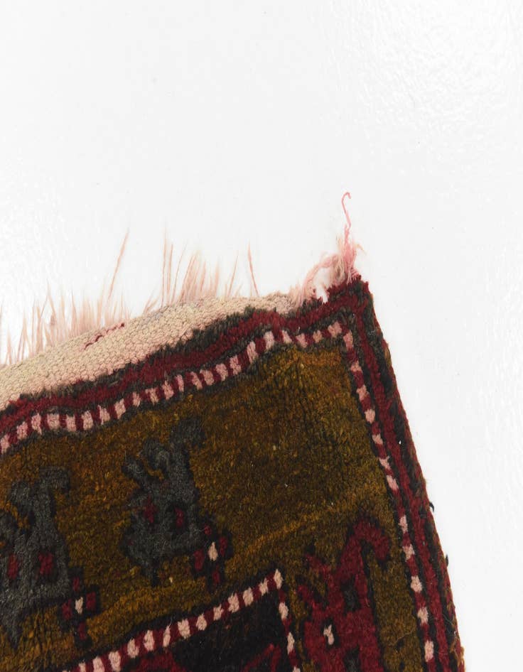 Detail image of  3' 9 x 11' 6  Hand Knotted Anatolian Wool Runner Rug
