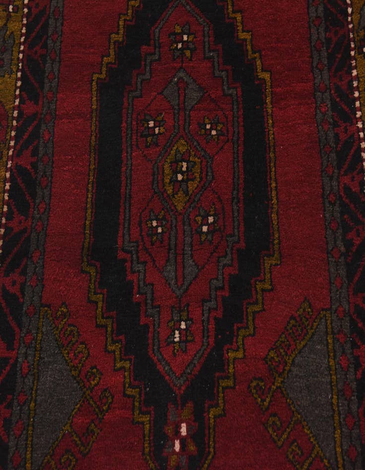 Detail image of  3' 9 x 11' 6  Hand Knotted Anatolian Wool Runner Rug