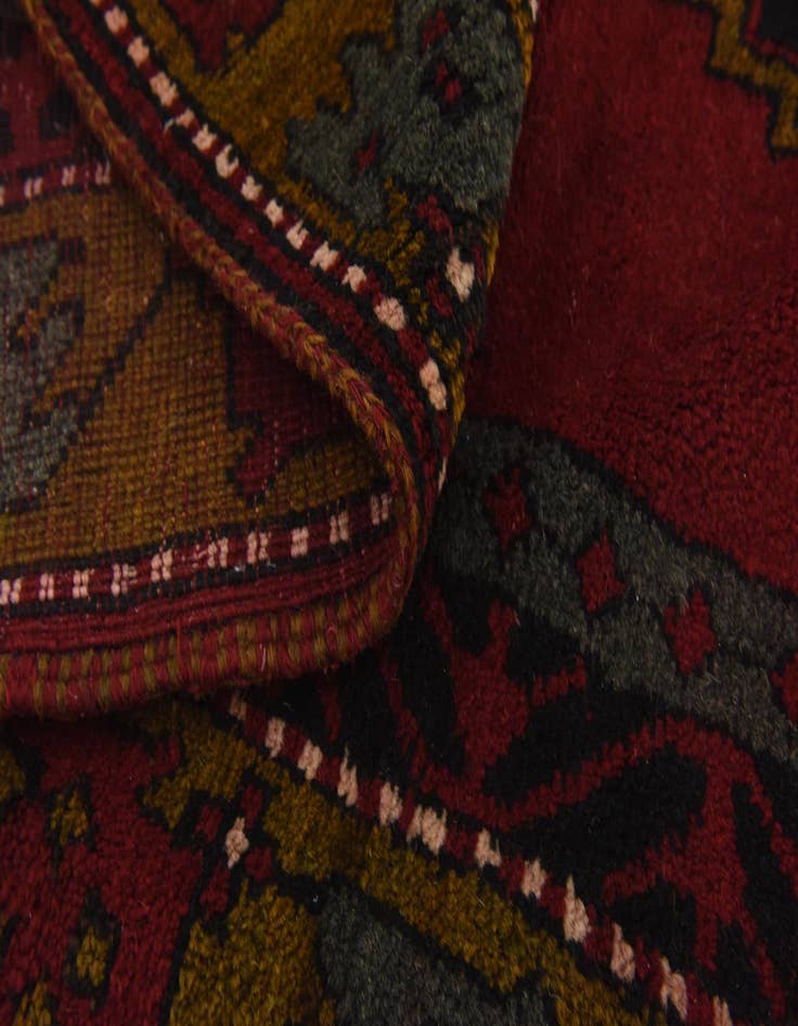 Detail image of  3' 9 x 11' 6  Hand Knotted Anatolian Wool Runner Rug