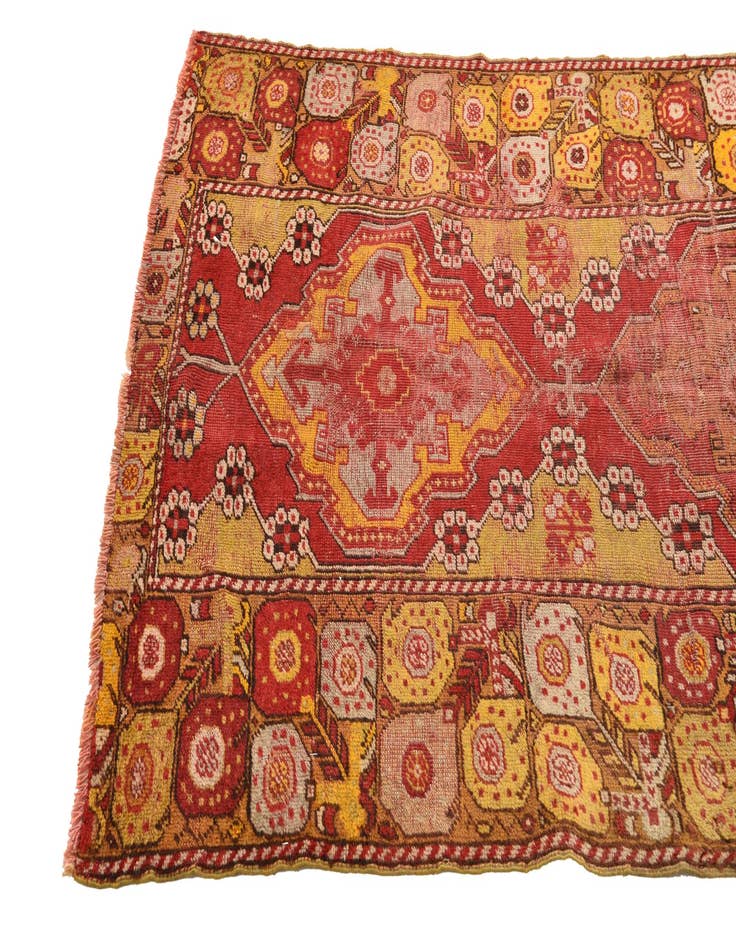 Detail image of  3' 5 x 14' 2  Hand Knotted Anatolian Oriental Wool Runner Rug