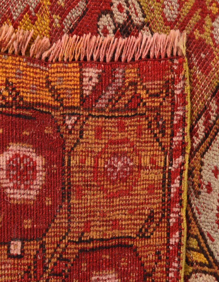 Detail image of  3' 5 x 14' 2  Hand Knotted Anatolian Oriental Wool Runner Rug