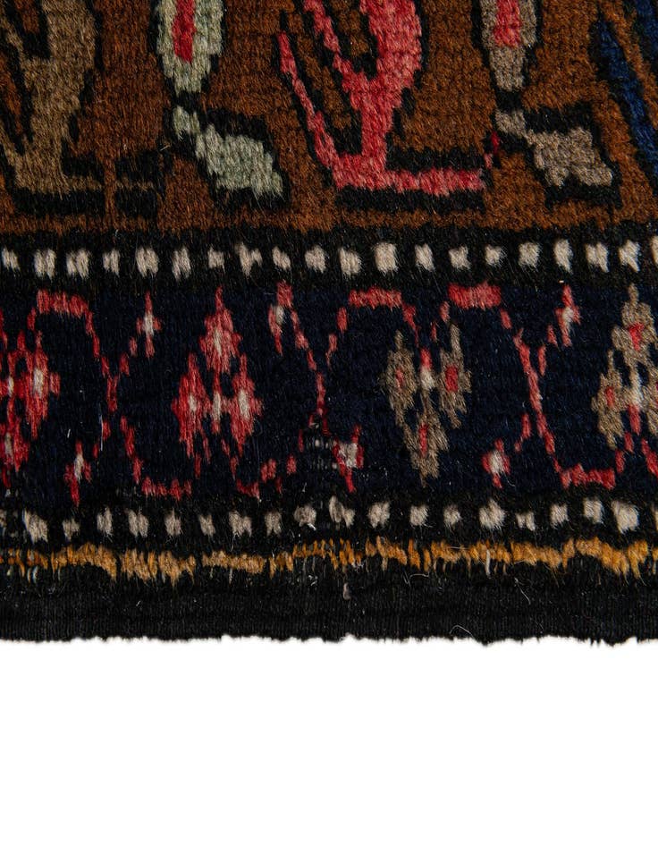 Detail image of  3' 3 x 6' 6  Hand Knotted Anatolian Wool Runner Rug