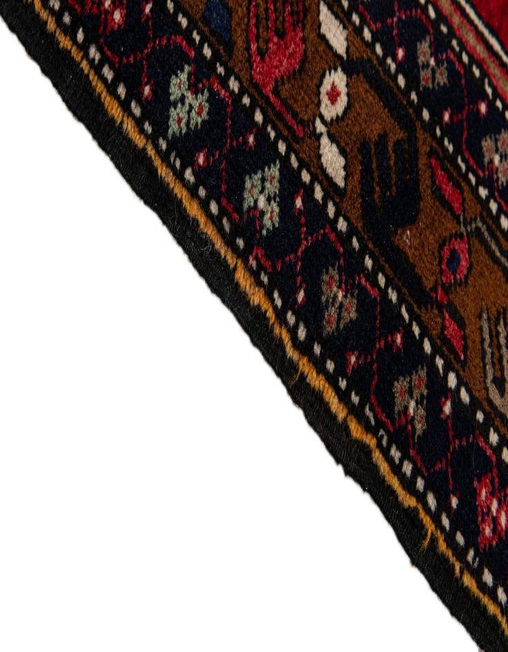 Detail image of  3' 3 x 6' 6  Hand Knotted Anatolian Wool Runner Rug