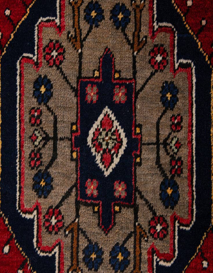 Detail image of  3' 3 x 6' 6  Hand Knotted Anatolian Wool Runner Rug
