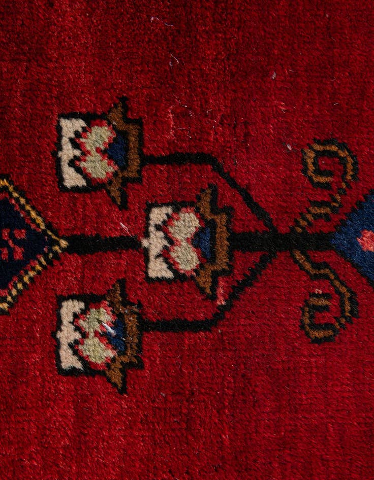 Detail image of  3' 3 x 6' 6  Hand Knotted Anatolian Wool Runner Rug