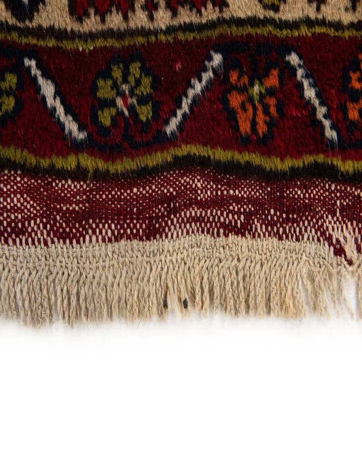Detail image of  3' 5 x 6' 11  Hand Knotted Anatolian Oriental Wool Runner Rug