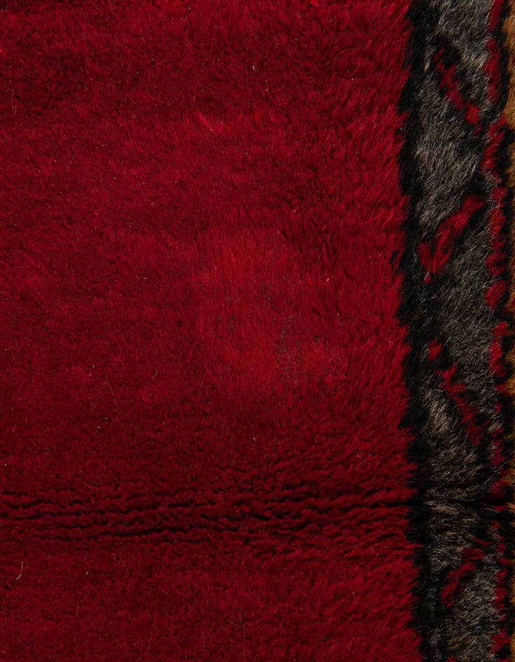 Detail image of  3' 7 x 12'  Hand Knotted Anatolian Oriental Wool Runner Rug