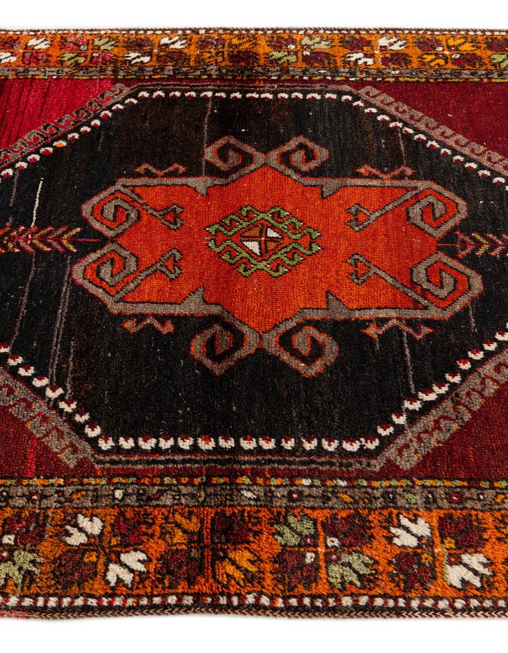 Detail image of  3' 10 x 12' 9  Hand Knotted Anatolian Wool Runner Rug
