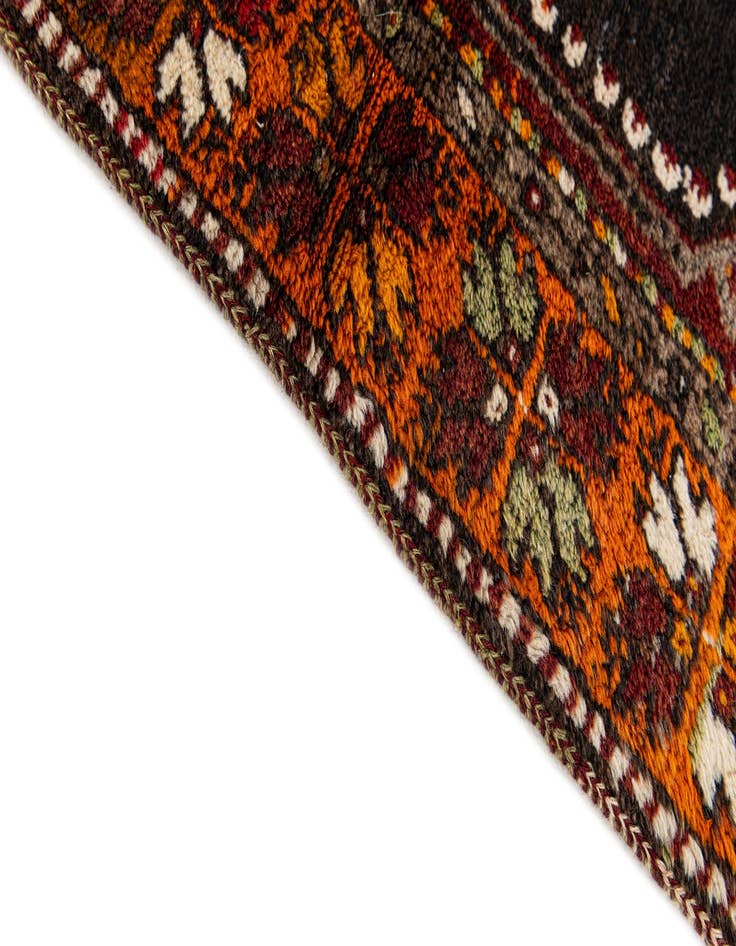 Detail image of  3' 10 x 12' 9  Hand Knotted Anatolian Wool Runner Rug