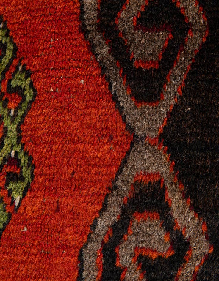 Detail image of  3' 10 x 12' 9  Hand Knotted Anatolian Wool Runner Rug