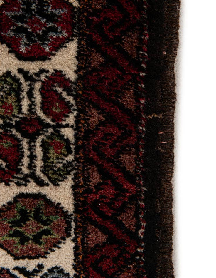 Detail image of  3' 8 x 7' 10  Hand Knotted Anatolian Wool Runner Rug