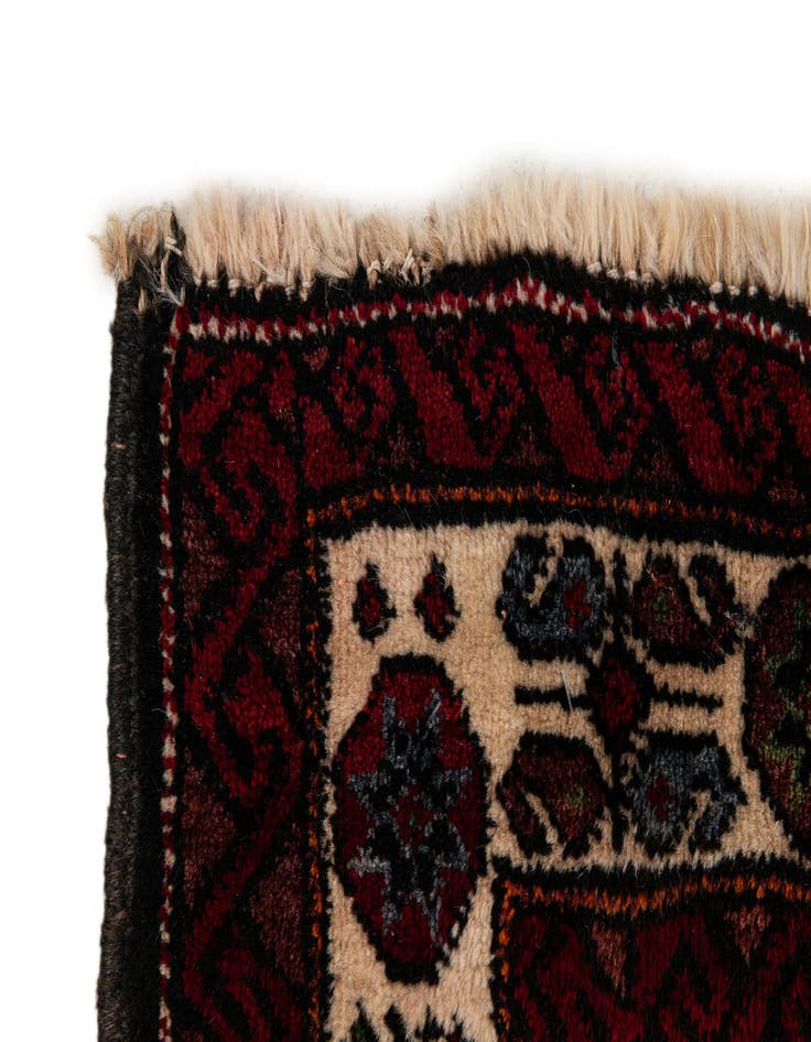 Detail image of  3' 8 x 7' 10  Hand Knotted Anatolian Wool Runner Rug