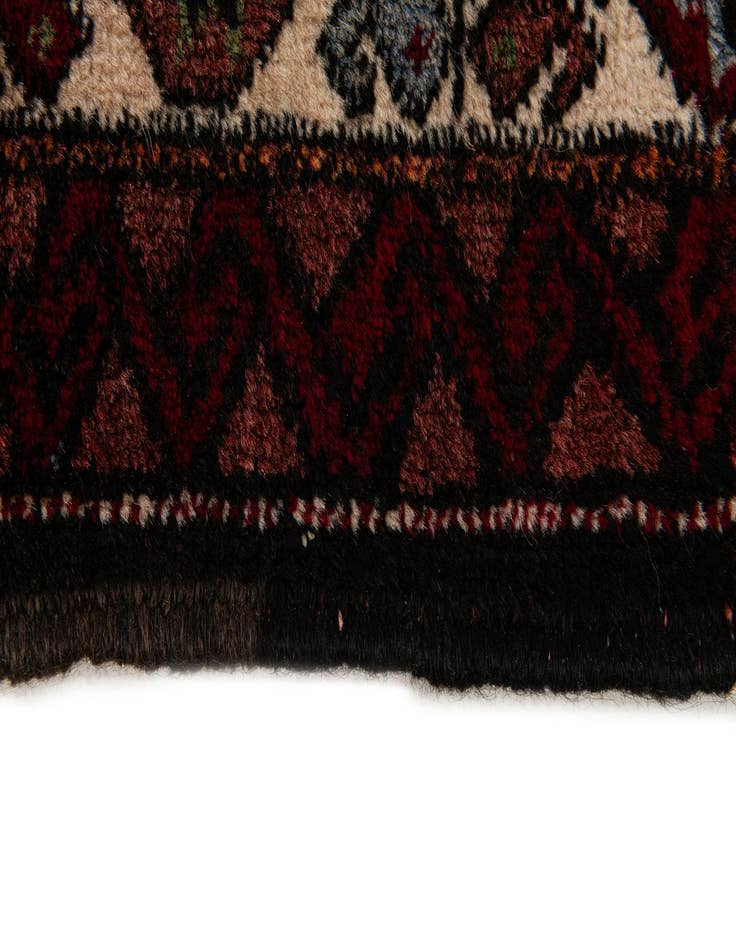 Detail image of  3' 8 x 7' 10  Hand Knotted Anatolian Wool Runner Rug