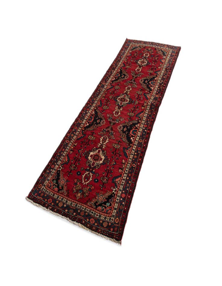 Detail image of  3' 7 x 9' 10 Ardabil Wool Runner Rug