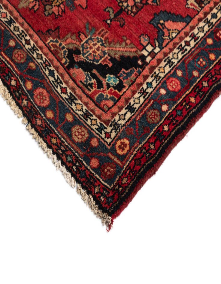 Detail image of  3' 7 x 9' 10 Ardabil Wool Runner Rug