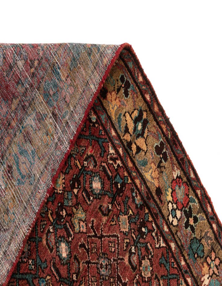 Detail image of  3' 8 x 10' Ardabil Wool Runner Rug
