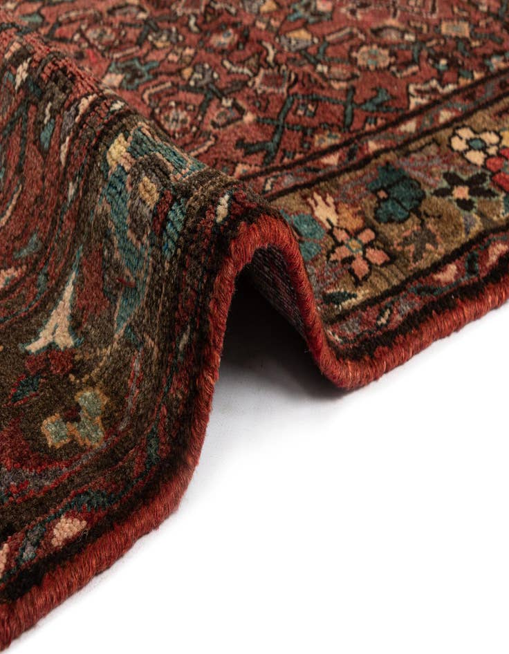Detail image of  3' 8 x 10' Ardabil Wool Runner Rug