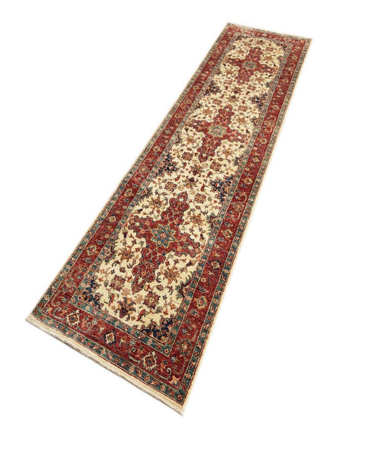 Detail image of  2' 7 x 9' 5 Ariana Fine Wool Runner Rug