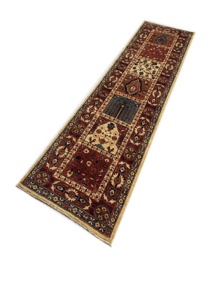 Detail image of  2' 8 x 9' 7 Ariana Fine Wool Runner Rug