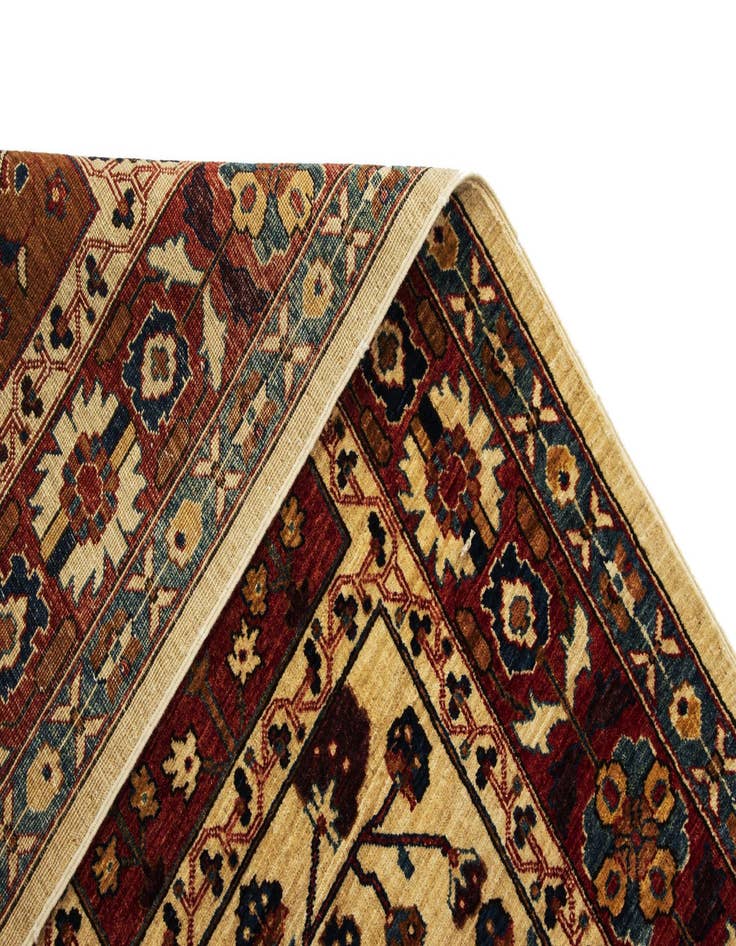 Detail image of  2' 8 x 9' 7 Ariana Fine Wool Runner Rug