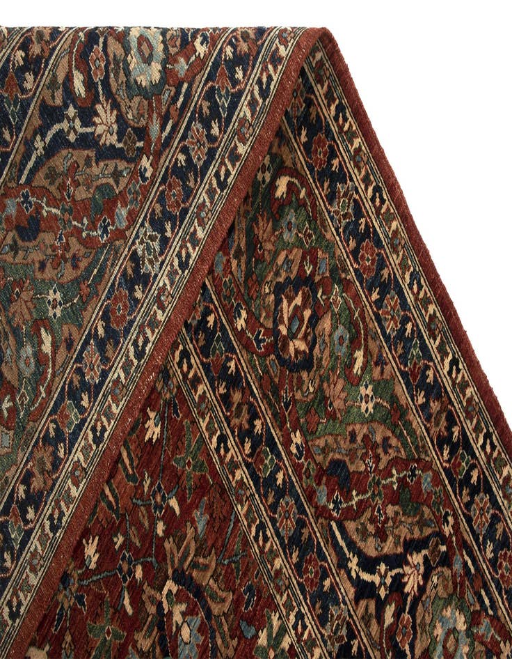 Detail image of  8' 2 x 13' 9 Ariana Ziegler Wool Runner Rug