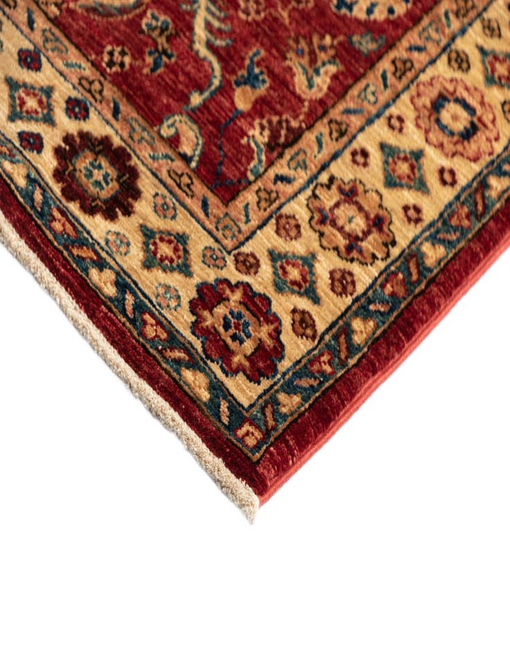 Detail image of  2' 7 x 9' 8 Ariana Ziegler Wool Runner Rug