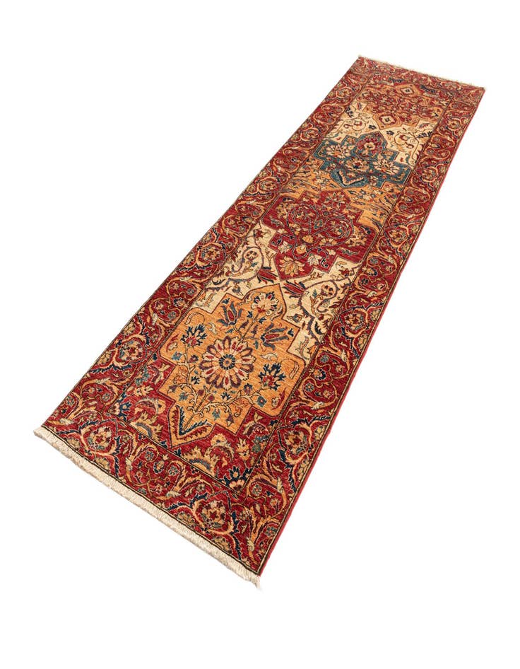 Detail image of  2' 9 x 9' 7 Ariana Ziegler Wool Runner Rug