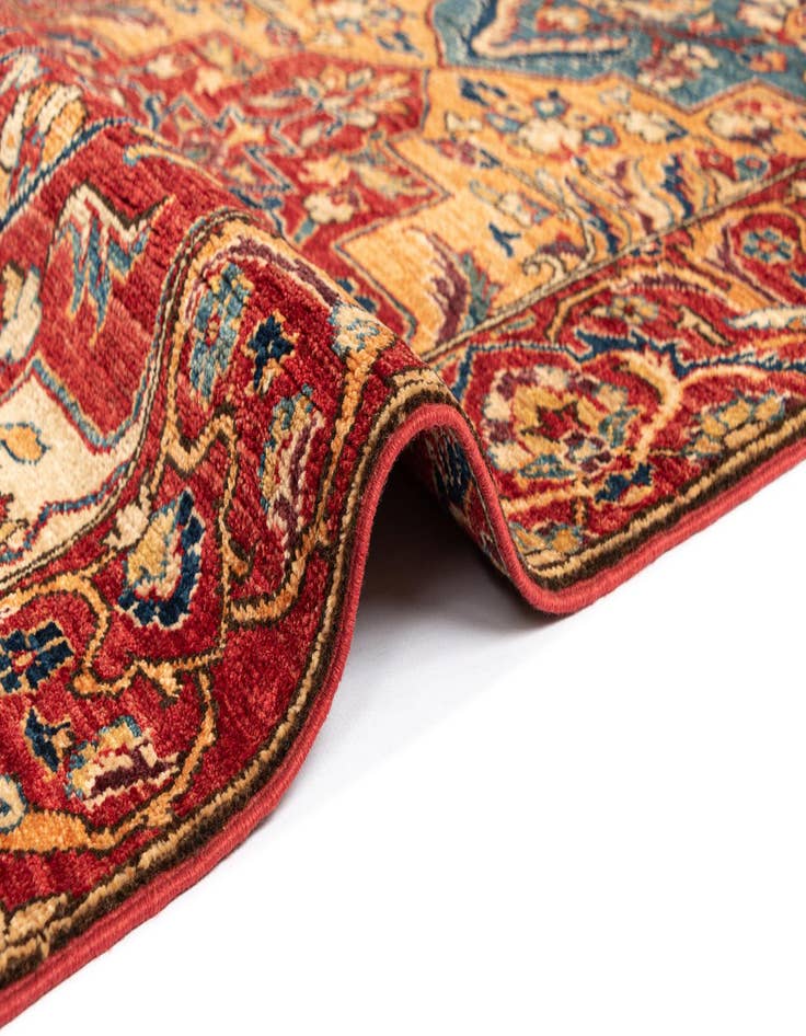 Detail image of  2' 9 x 9' 7 Ariana Ziegler Wool Runner Rug