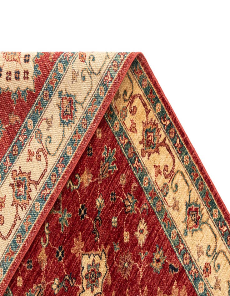 Detail image of  2' 8 x 9' 3 Ariana Ziegler Wool Runner Rug