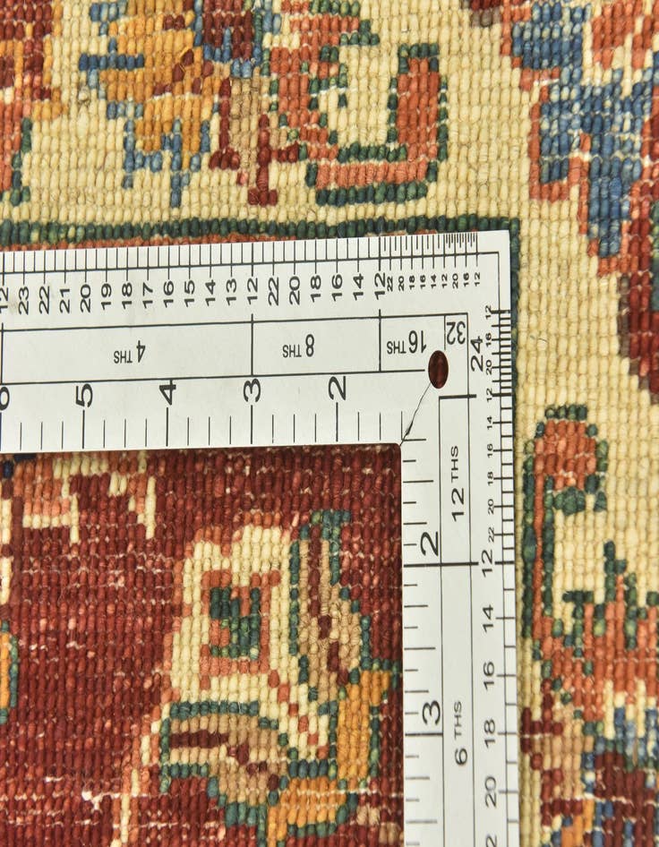 Detail image of  2' 8 x 9' 9  Hand Knotted Ariana Ziegler Runner Rug