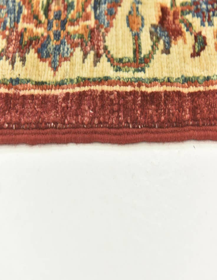 Detail image of  2' 8 x 9' 9  Hand Knotted Ariana Ziegler Runner Rug