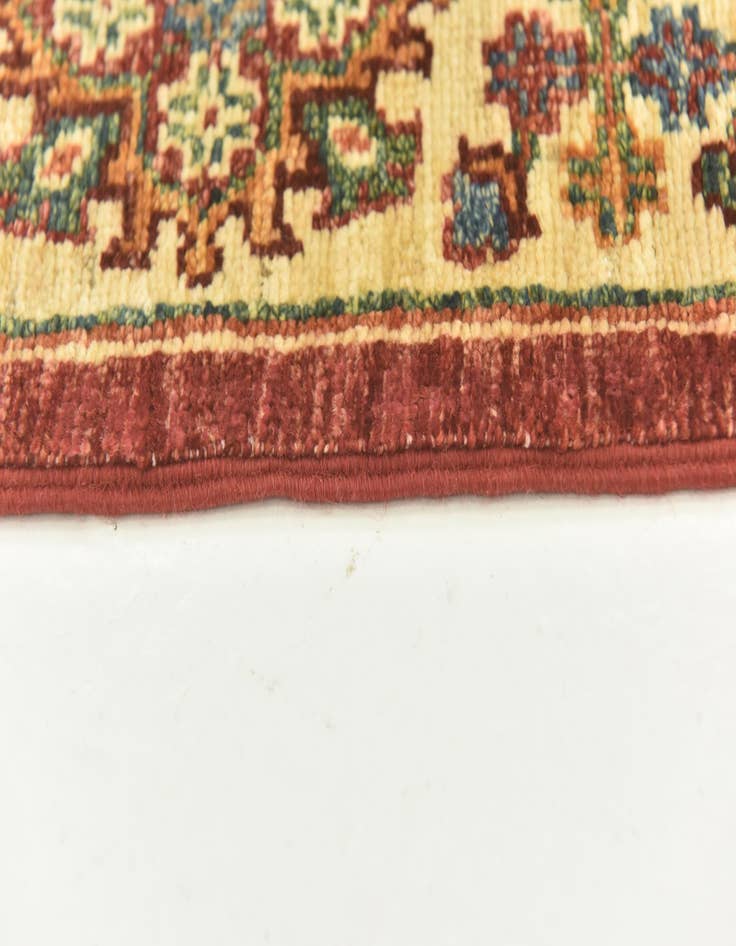 Detail image of  2' 7 x 9' 9  Hand Knotted Ariana Ziegler Runner Rug