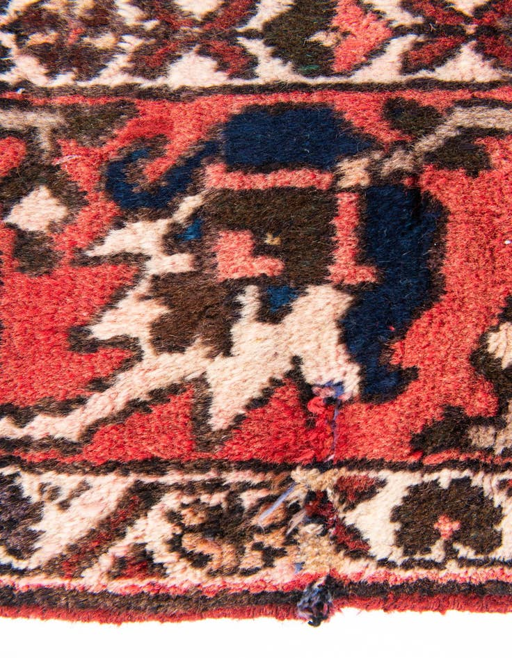 Detail image of  5' 3 x 10' 3  Hand Knotted Bakhtiar Persian Wool Runner Rug