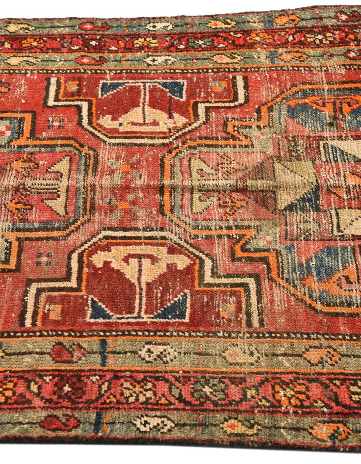 Detail image of  3' 1 x 6' 8  Hand Knotted Bakhtiar Persian Wool Runner Rug