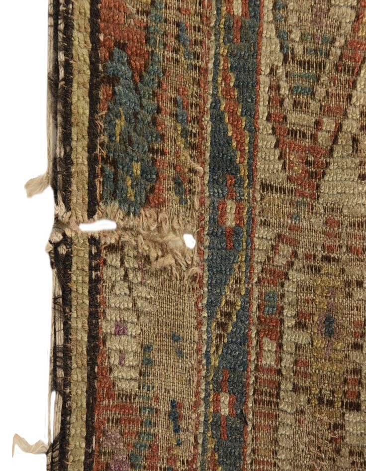 Detail image of  2' 2 x 9' 3  Hand Knotted Bakhtiar Persian Wool Runner Rug