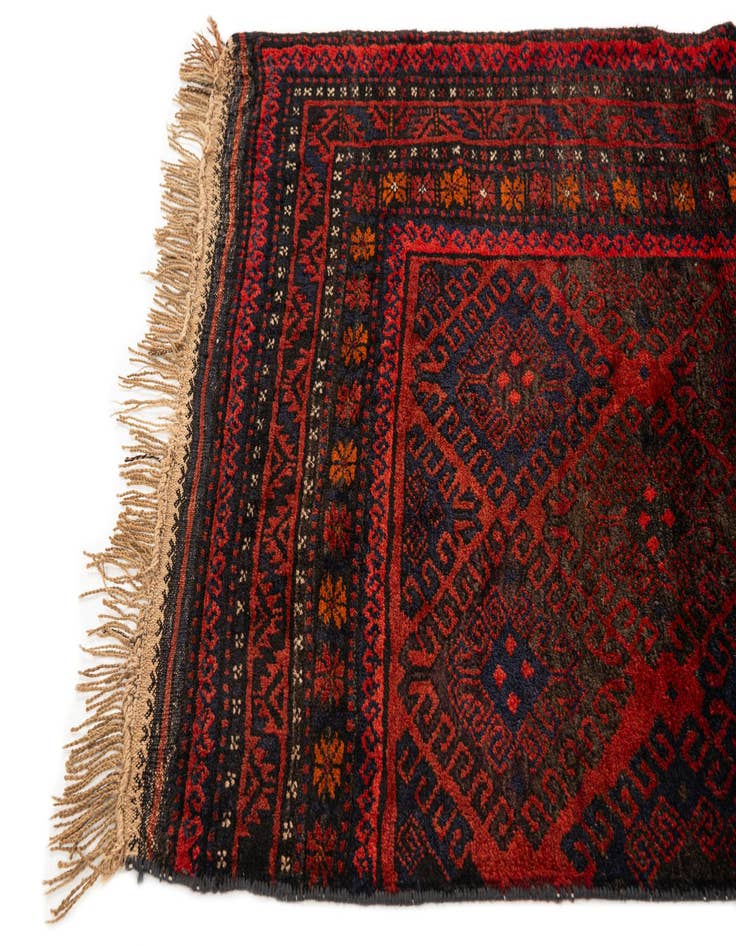 Detail image of  2' 9 x 9' 3 Balouch Wool Runner Rug
