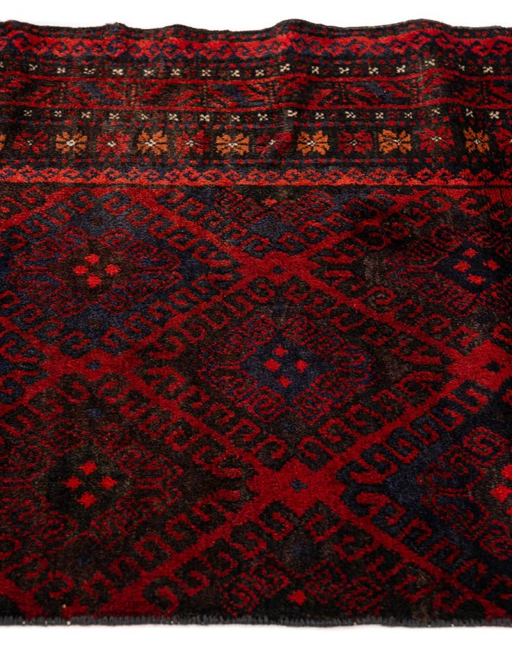 Detail image of  2' 9 x 9' 3 Balouch Wool Runner Rug
