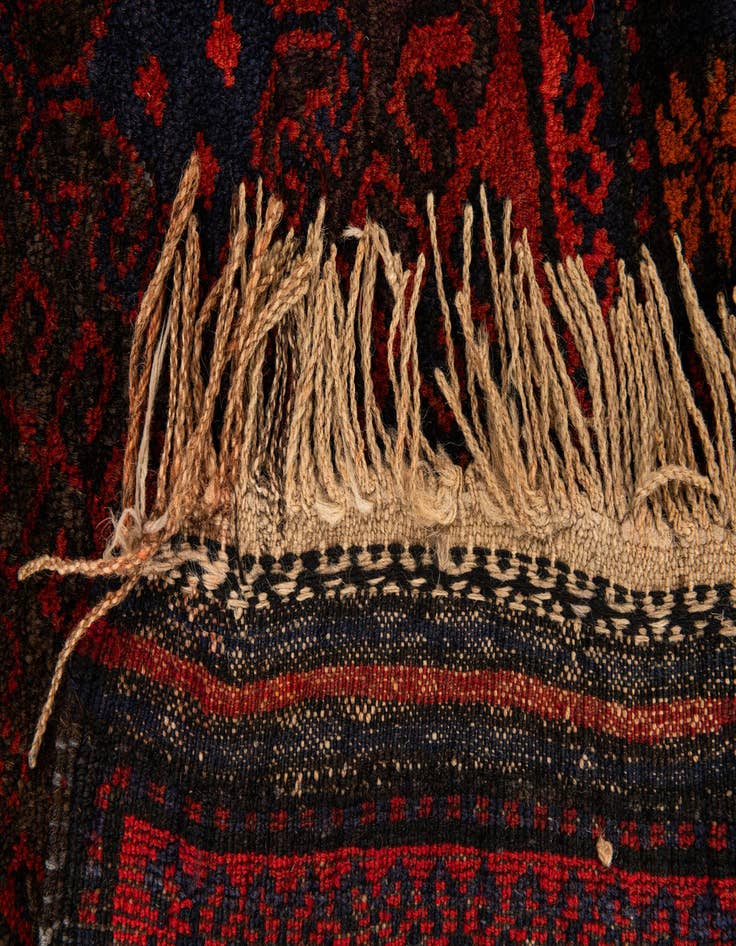 Detail image of  2' 9 x 9' 3 Balouch Wool Runner Rug