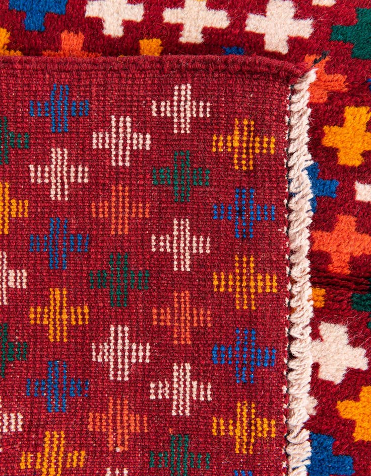 Detail image of  2' 9 x 9' 4  Hand Knotted Balouch Wool Runner Rug